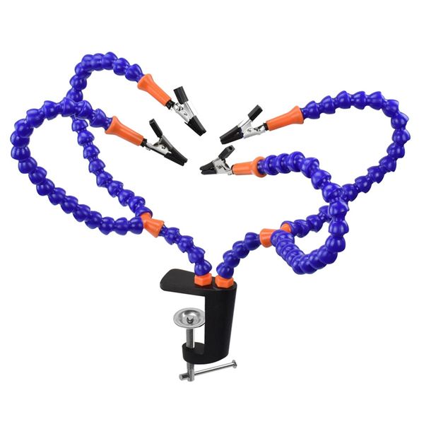4 Pcs Flexible Arm Hands PCB Holder for Repairing Circuit Board