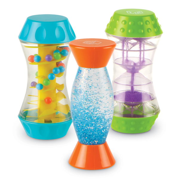 Learning Resources - Sensory Trio Fidget Tubes Calming Toy Set - 3-Piece