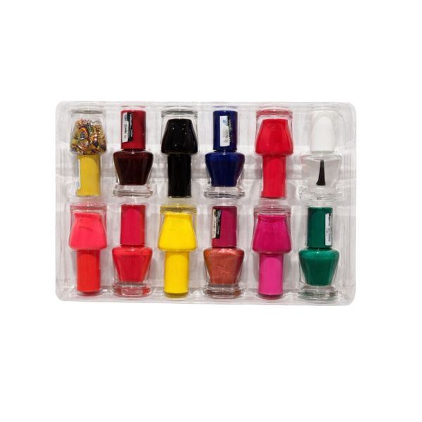 12-Color Nail Polish Collection