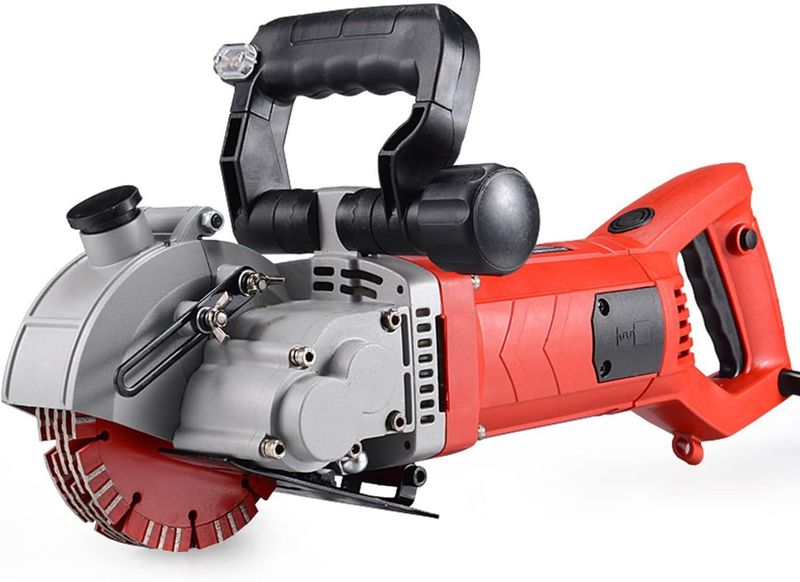 Industrial Wall Chaser Cutter with Infrared Guide - 4800W