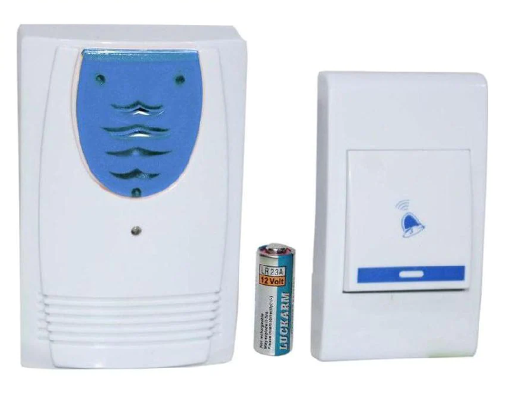 Plastic Cordless / Wireless / Remote Door Bell For Home/Shop/Office