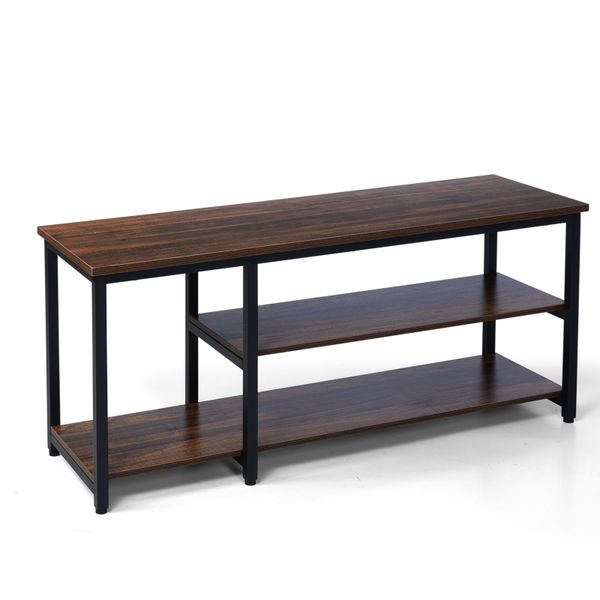 Shoe Storage Bench, 3-Tier Shoe Rack Entryway Bench