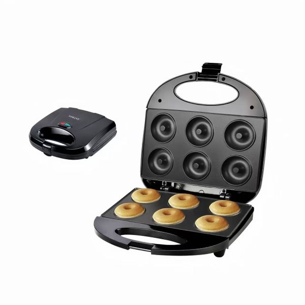Express Breakfast Maker - 3-Minute Rapid Heat Donut &amp; Bagel Machine