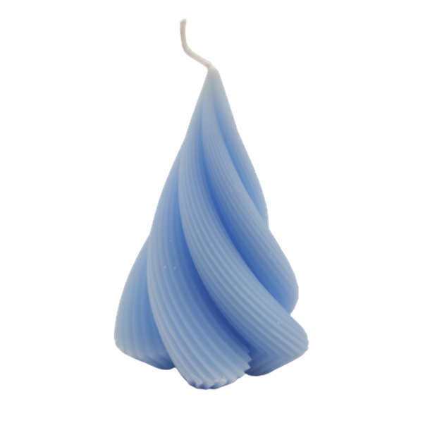 Pyramid Scented Candle - Blue