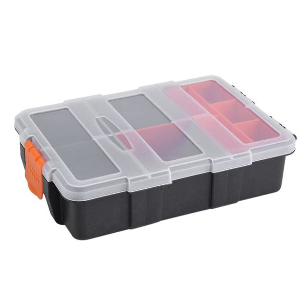 Camping Fishing Two Layer Heavy Duty Small Tackle Storage Case (22cm)