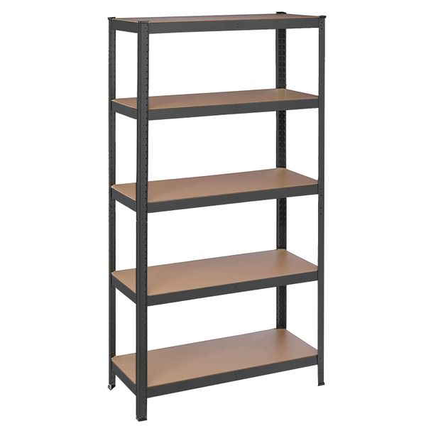 Aiyato 180x90x40cm 5-Tier Storage Shelves Metal Adjustable Shelving 200kg