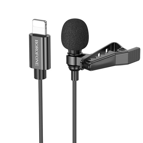 Lightning AUX Lavalier Microphone Compatible with iPhone Video Vlogging GD
