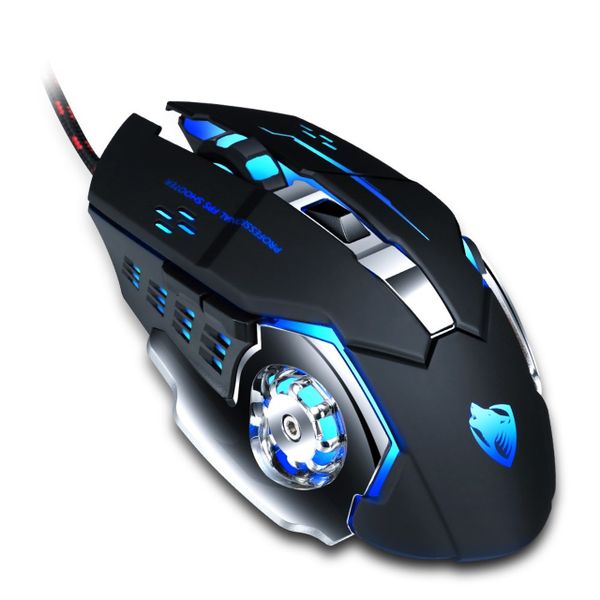 7 Colour RGB - 6 BUTTON - V6 GAMING MOUSE