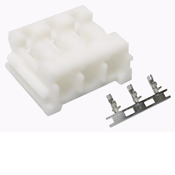 XY133-03HT: 2.5mm 3-Way Low Profile Cable End Locking Wafer