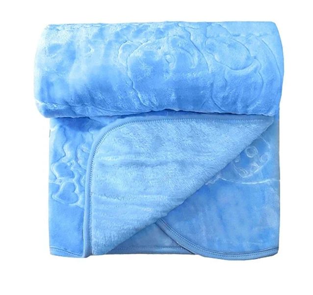Teddy Mink 2 Ply Baby Blanket Extra Soft