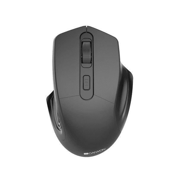 Canyon - 2.4GHz Wireless Optical Mouse with 4 buttons - Black