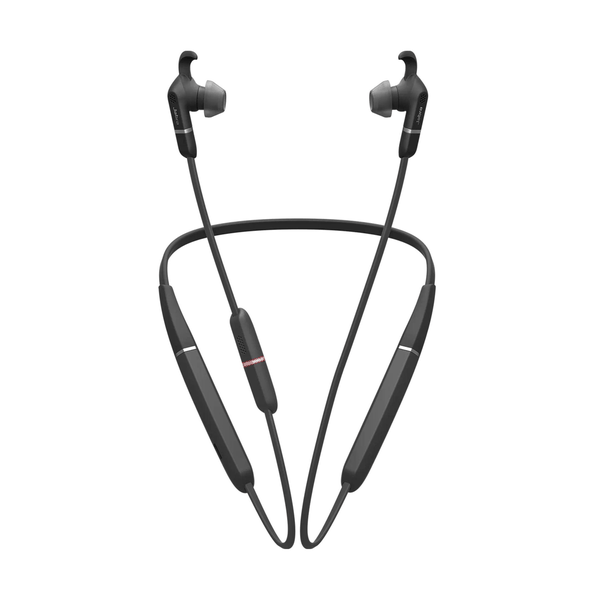 Jabra Evolve 65e Wireless Neckband Headset | Link 370 | MS-Optimized