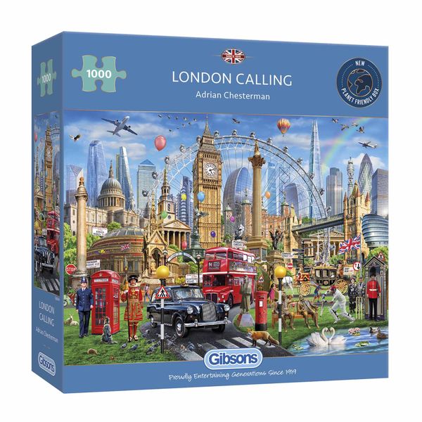 Gibsons London Calling 1000 Piece Jigsaw Puzzle