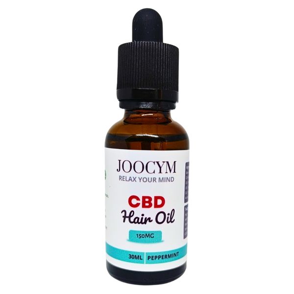 JOOCYM 150mg Peppermint CBD Hair Oil - 30ml