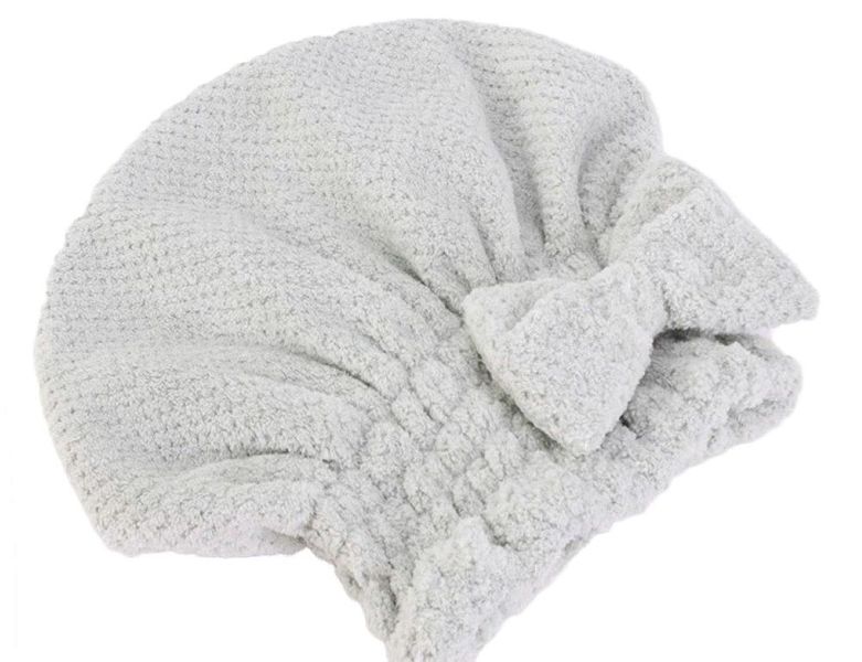 Soft Microfiber Absorbent Girls Grey image
