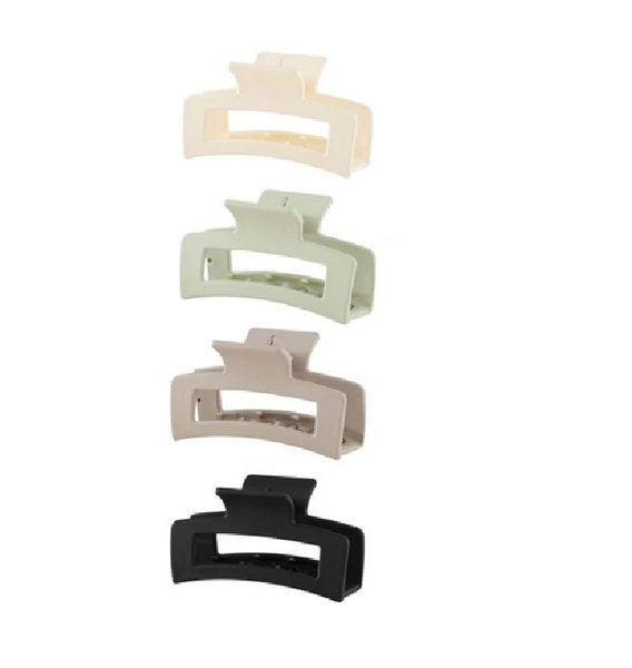 Hair Claw Clips- 4 Pieces