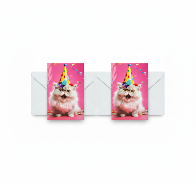 Humorous Greeting Cards Set with Envelopes - 9 Piece - 2 Pack