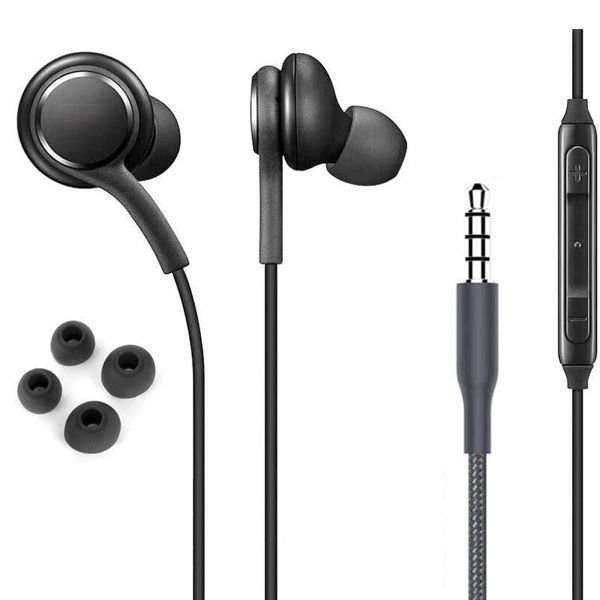 Aux Headset - 3.5mm Aux Earphones-Compatible With All Aux Type Devices