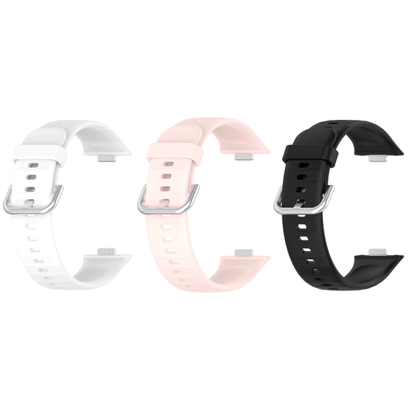 3 Pack Silicone Watch Bands Compatible with Huawei Watch 3 &amp; Huawei Watch 4