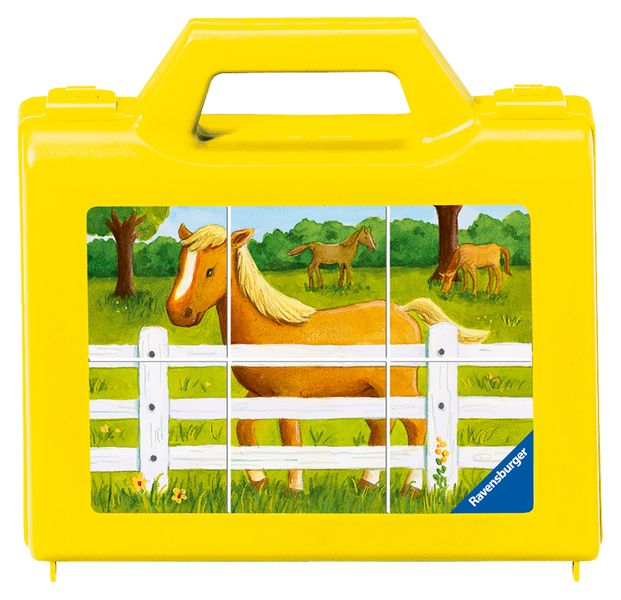 Ravensburger 6 Piece Cube Puzzle-My Farm