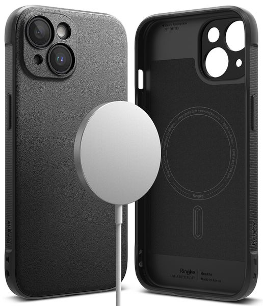 Onyx for iPhone 15 Plus MagSafe Accessories Case - Black