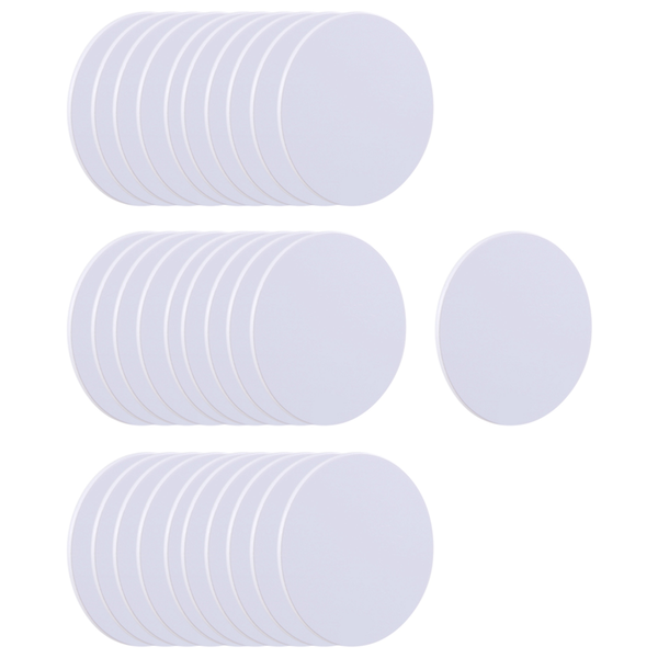 30Pcs NFC 215 Cards, for NTAG215 NFC Round Cards Rewritable NFC 215 Card Ta