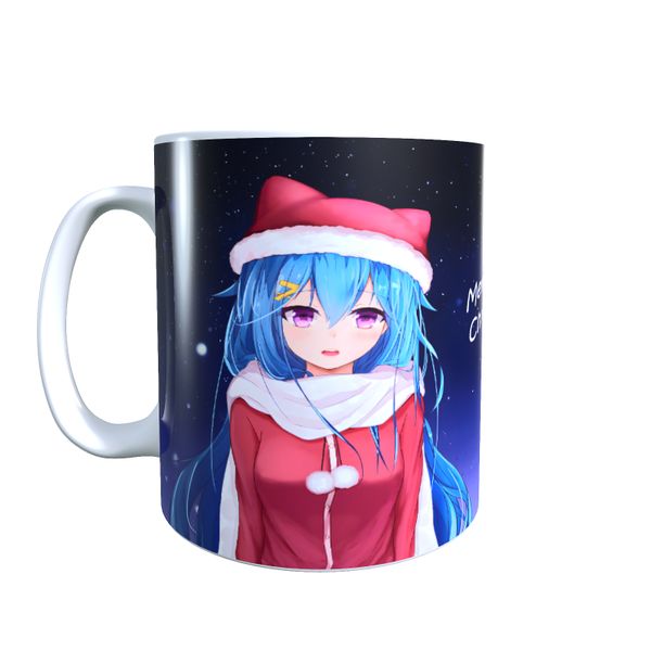 Hastune Waifu Christmas - Anime Waifu Christmas Coffee Mug