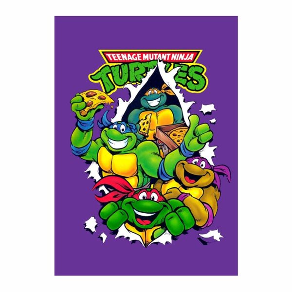Teenage Mutant Ninja Turtles Purple - A1 Poster