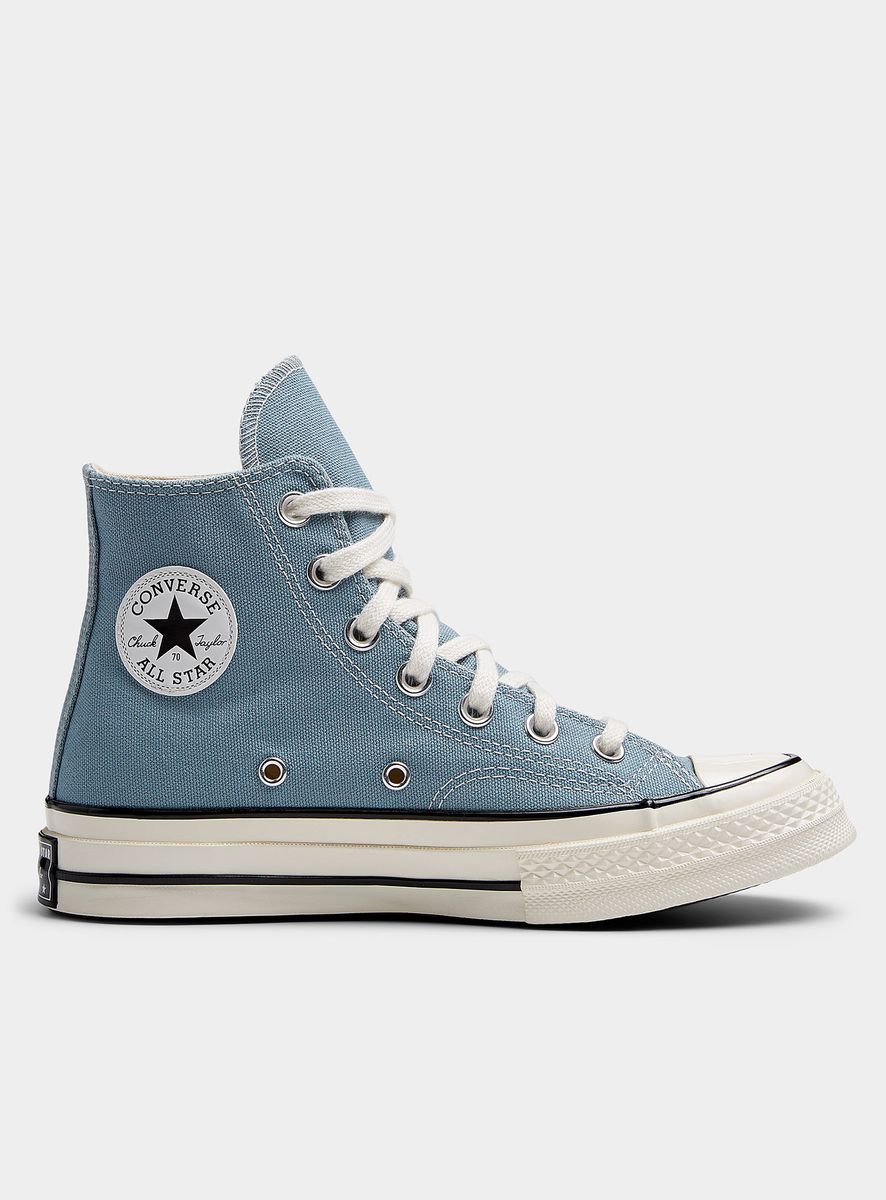 Converse - Chuck 70 HI Unisex Cacoon Blue - Egret - Black Lace Up ...