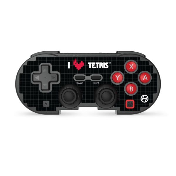 Hyperkin Official Tetris Pixel Art Bluetooth Switch Controller - Heart Drop