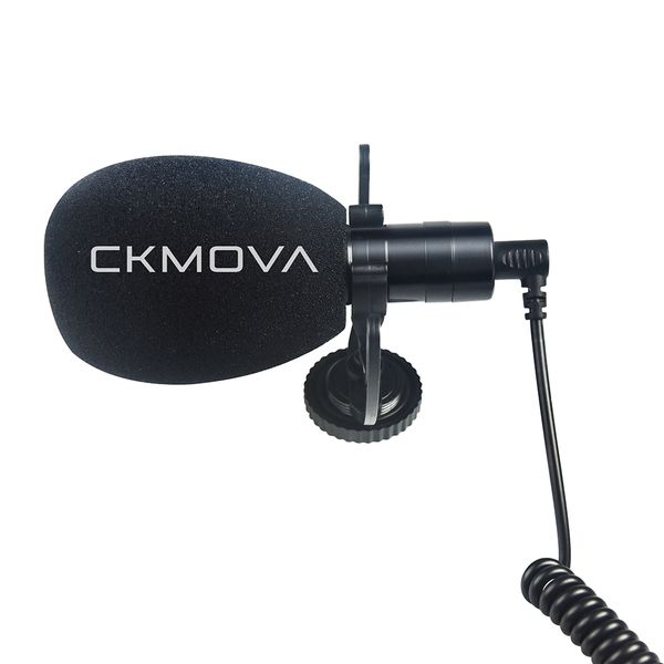 CKMOVA On-Camera Condenser Video Mic for DSLR, Mirrorless &amp; Smartphone-VCM1