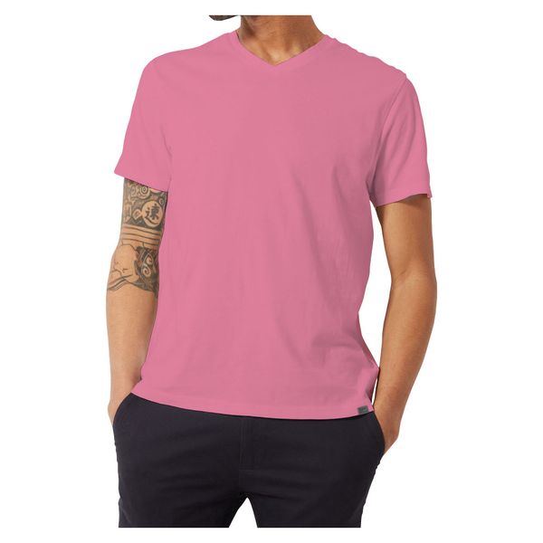 Pappa Joe - Men's V-Neck T-Shirt - Pink