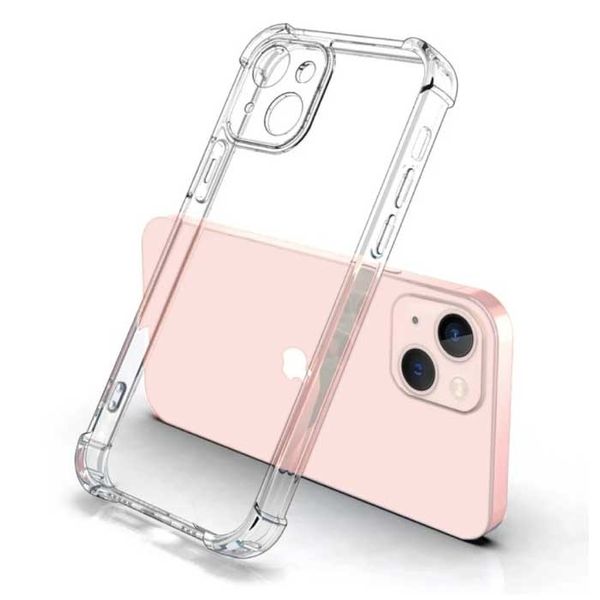 Clear Transparent Back Protective TPU Bumper Cover for iPhone 14