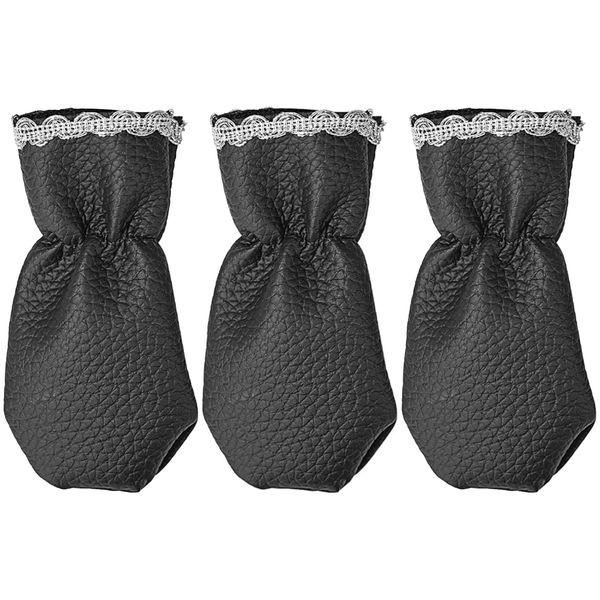 Piano Pedal Covers Set (3pcs) - PU Leather Protection