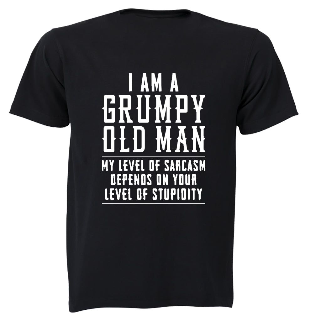 I Am A Grumpy Old Man Adults T Shirt Shop Today Get It Tomorrow