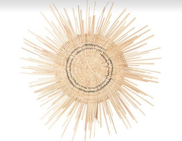 Handmade Wall Decor Rattan Suncircles