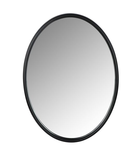 Home Quip Omega Black Frame Oval 61 cm x 45.5 cm Mirror