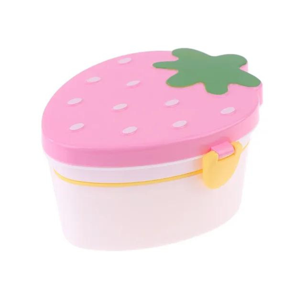 Kings Princess Cute Strawberry Shape Lunch Box