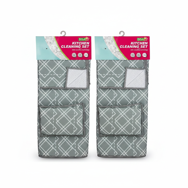 Disa Microfibre Dish Draining Mats 3 Piece Set - Absorbent Drying - 2 Pack