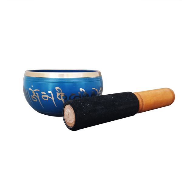 Brass Singing Bowl - 3.5" with Wooden Mallet