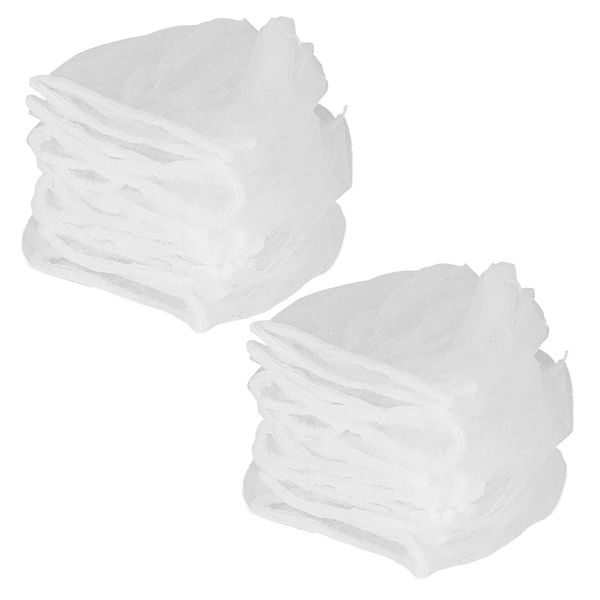 Home Disposable Sink Strainer &amp; Drain Cover Mesh Bags 200 Pieces - 9cm