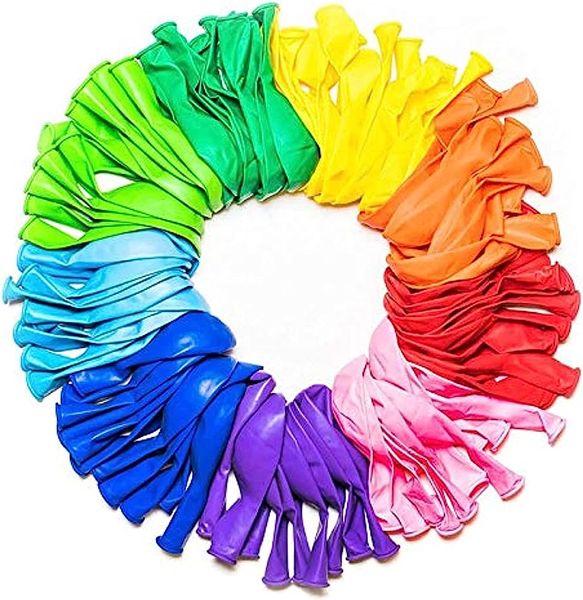 Multi-Coloured Party Balloon - Pack of 100