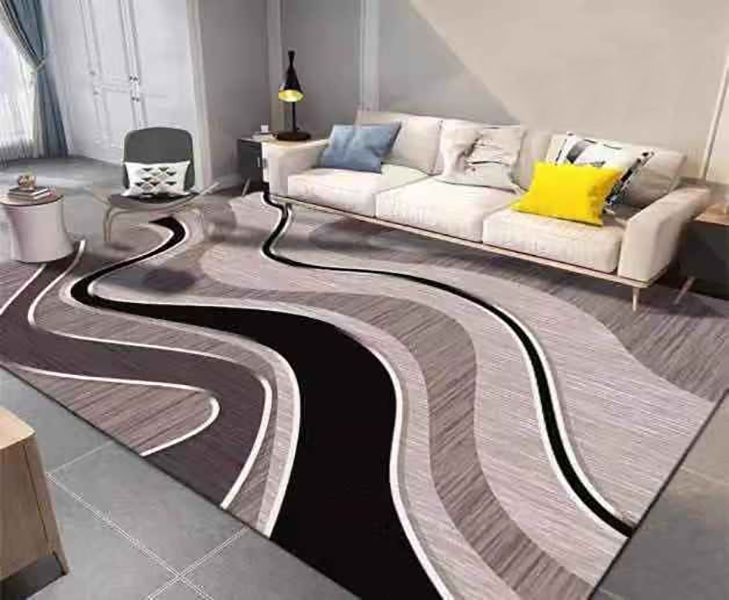 200cm by 150cm - Modern 3D Geometric Design Area 46 Rug
