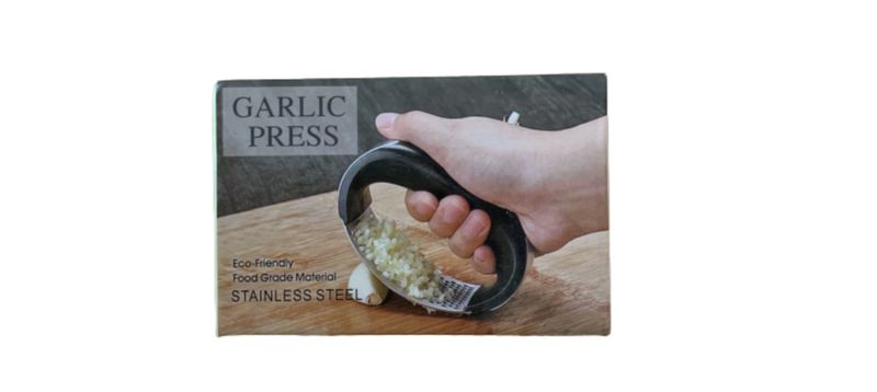 Ring Shape Stainless Steel Garlic Presser