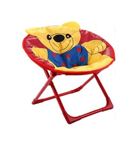 Wish Cartoon Teddy Bear Seat Foldable Kids Camping Chair
