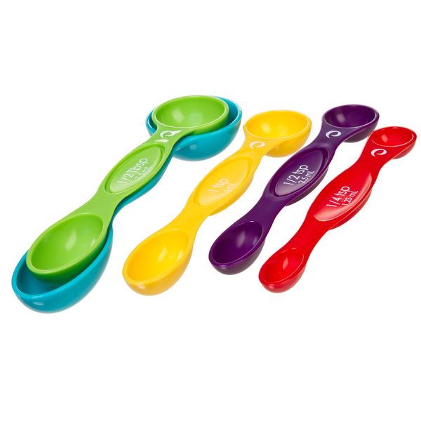 Progressive Kitchenware - Snapfit Measure Spoons - 5 Piece Set