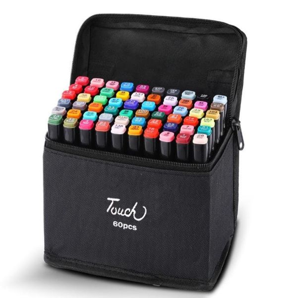 Touch Double Headed Oil Based Art Marker Set of 60