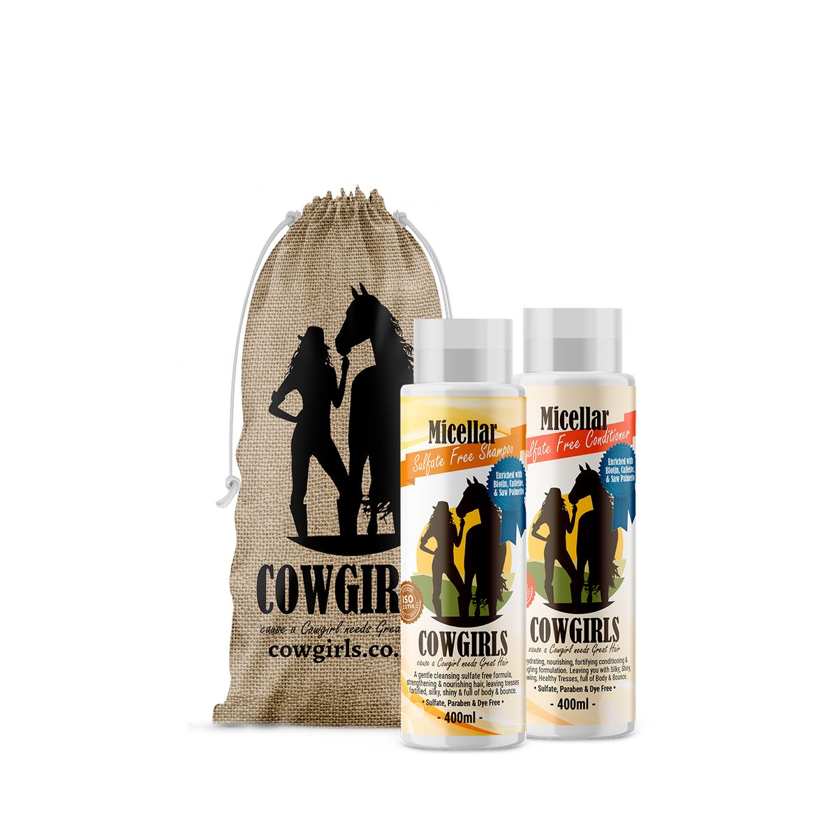 Micellar Thickening Sulfate-Free Shampoo & Conditioner Combo