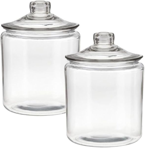 Glass Storage Cookie Jar