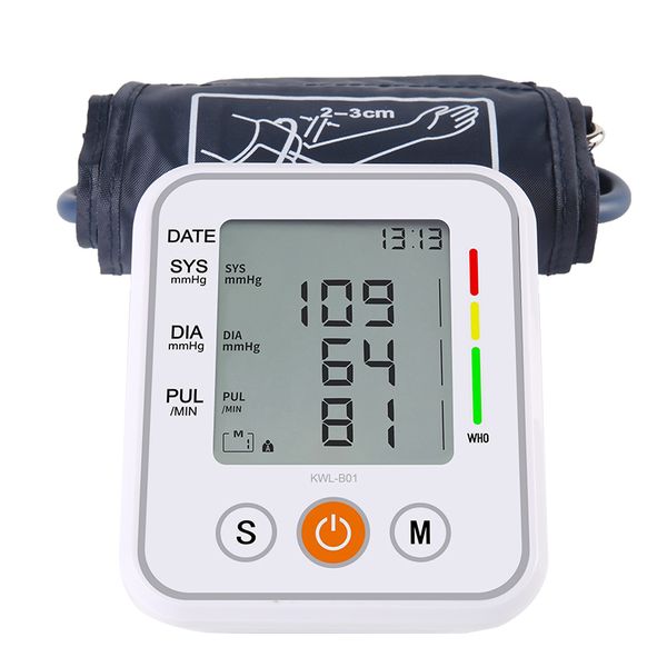 Adult Automatic Upper Arm Sphygmomanometer, with Arrhythmia Indicator